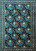 Persian Light Blue Traditional Rug, tr1488lblu