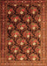 Persian Orange Traditional Rug, tr1488org