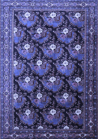 Persian Blue Traditional Rug, tr1488blu