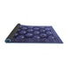 Sideview of Persian Blue Traditional Rug, tr1488blu