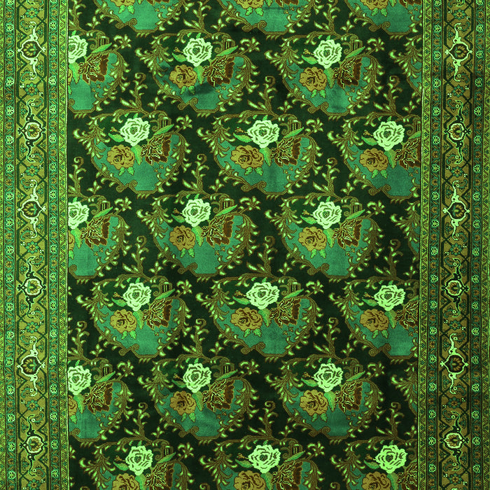 Persian Green Traditional Rug, tr1488grn