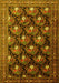 Persian Yellow Traditional Rug, tr1488yw