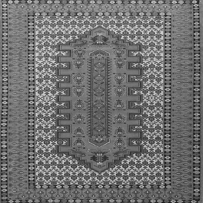 Serging Thickness of Persian Gray Traditional Rug, tr1489gry