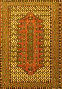 Persian Yellow Traditional Rug, tr1489yw