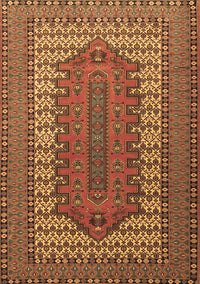 Persian Brown Traditional Rug, tr1489brn