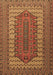 Persian Brown Traditional Rug, tr1489brn