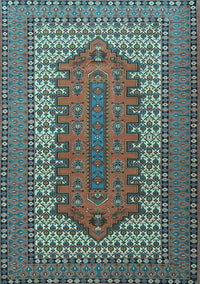 Persian Light Blue Traditional Rug, tr1489lblu