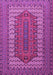 Persian Purple Traditional Rug, tr1489pur