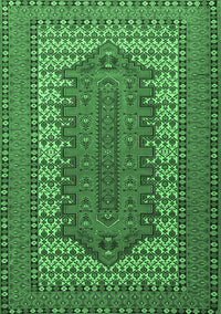 Persian Emerald Green Traditional Rug, tr1489emgrn