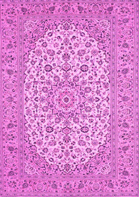 Medallion Pink Traditional Rug, tr148pnk