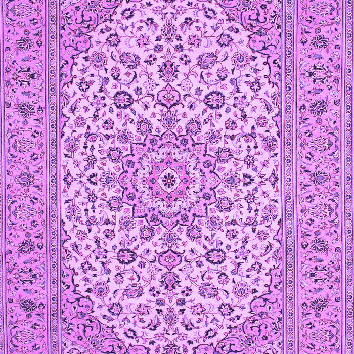 Medallion Purple Traditional Rug, tr148pur