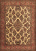 Persian Brown Traditional Rug, tr1490brn