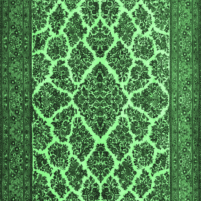 Persian Emerald Green Traditional Rug, tr1490emgrn