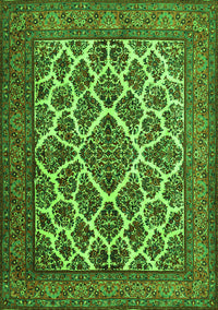 Persian Green Traditional Rug, tr1490grn