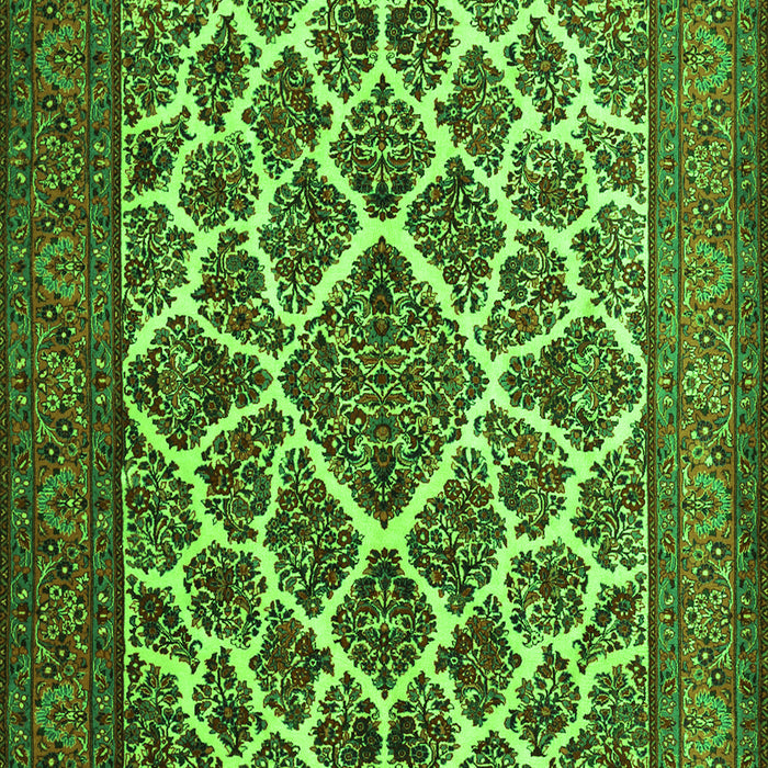 Persian Green Traditional Rug, tr1490grn