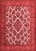 Persian Red Traditional Area Rugs