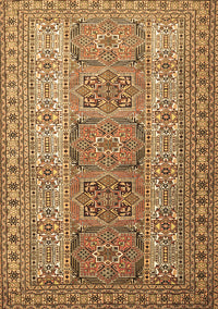 Persian Brown Traditional Rug, tr1491brn