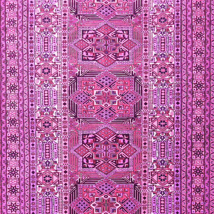 Machine Washable Persian Pink Traditional Rug, wshtr1491pnk
