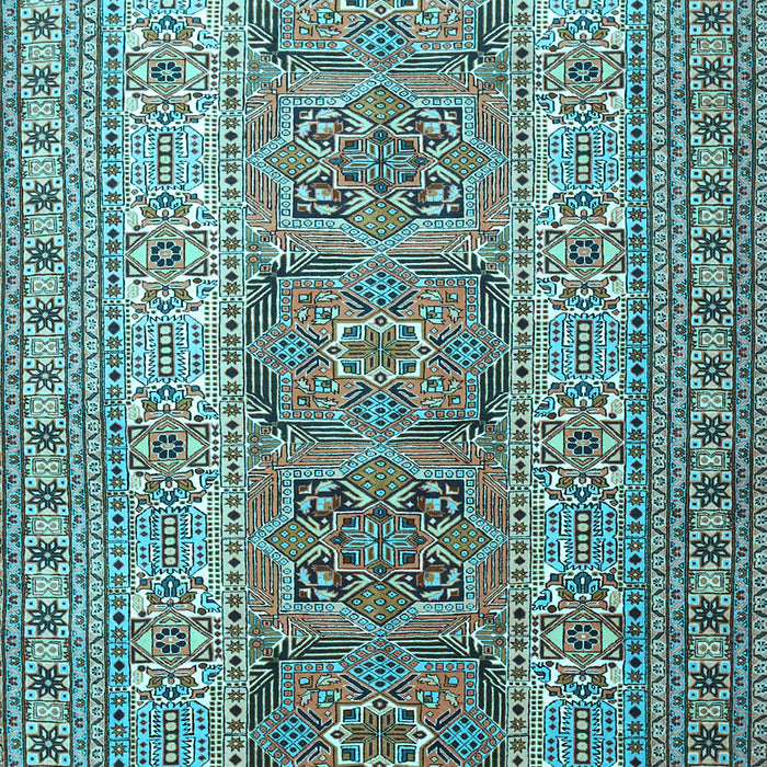 Machine Washable Persian Light Blue Traditional Rug, wshtr1491lblu