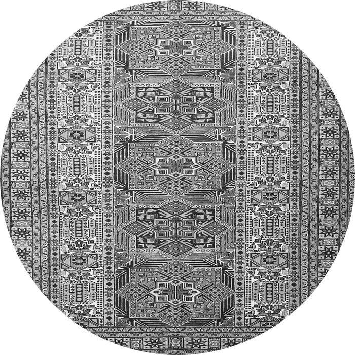 Machine Washable Persian Gray Traditional Rug, wshtr1491gry