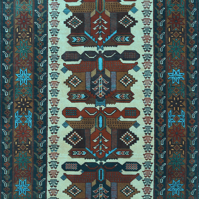 Persian Light Blue Traditional Rug, tr1492lblu
