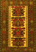 Machine Washable Persian Yellow Traditional Rug, wshtr1492yw