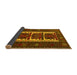 Sideview of Persian Yellow Traditional Rug, tr1492yw