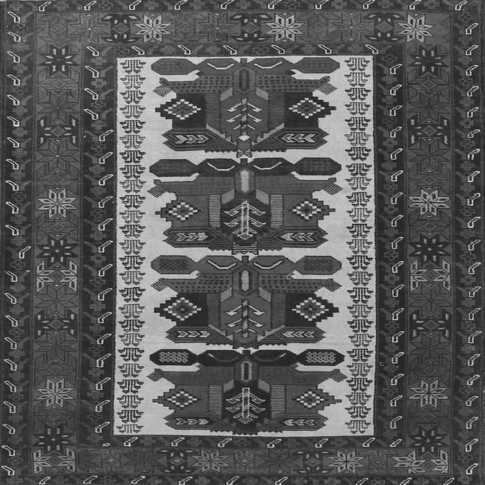 Serging Thickness of Persian Gray Traditional Rug, tr1492gry