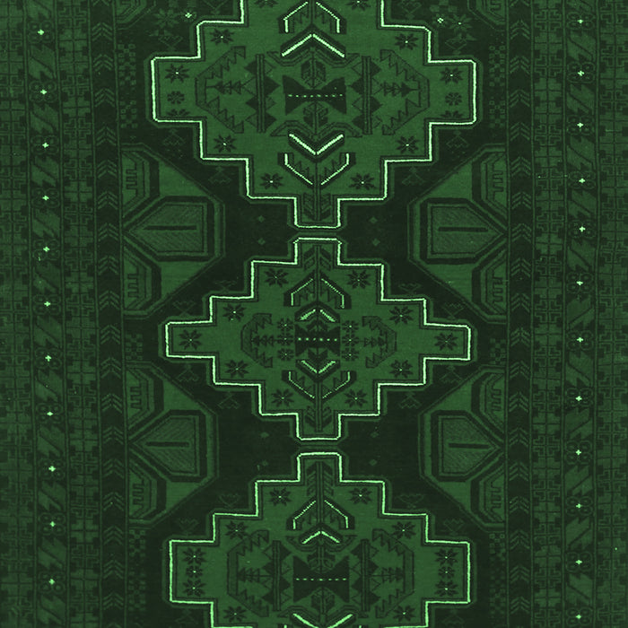 Persian Emerald Green Traditional Rug, tr1493emgrn