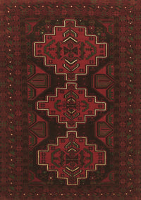 Persian Brown Traditional Rug, tr1493brn