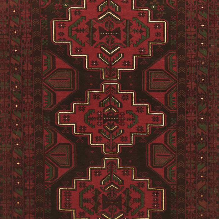 Machine Washable Persian Brown Traditional Rug, wshtr1493brn