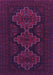 Machine Washable Persian Purple Traditional Area Rugs, wshtr1493pur