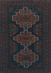Persian Light Blue Traditional Rug, tr1493lblu