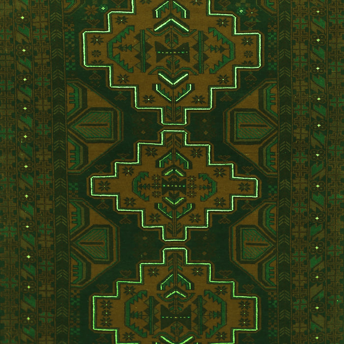 Persian Green Traditional Rug, tr1493grn