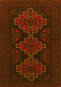 Persian Yellow Traditional Rug, tr1493yw