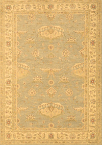 Oriental Brown Traditional Rug, tr1494brn