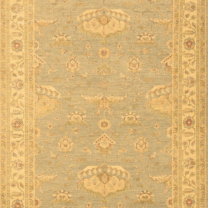Machine Washable Oriental Brown Traditional Rug, wshtr1494brn