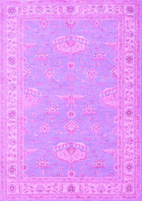 Oriental Purple Traditional Rug, tr1494pur