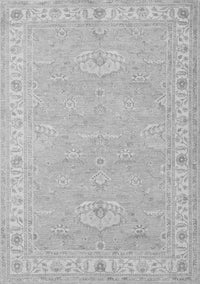 Oriental Gray Traditional Rug, tr1494gry