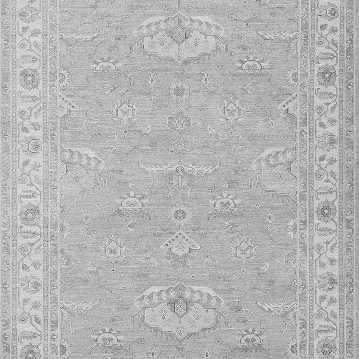 Oriental Gray Traditional Rug, tr1494gry