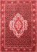 Medallion Red Traditional Area Rugs