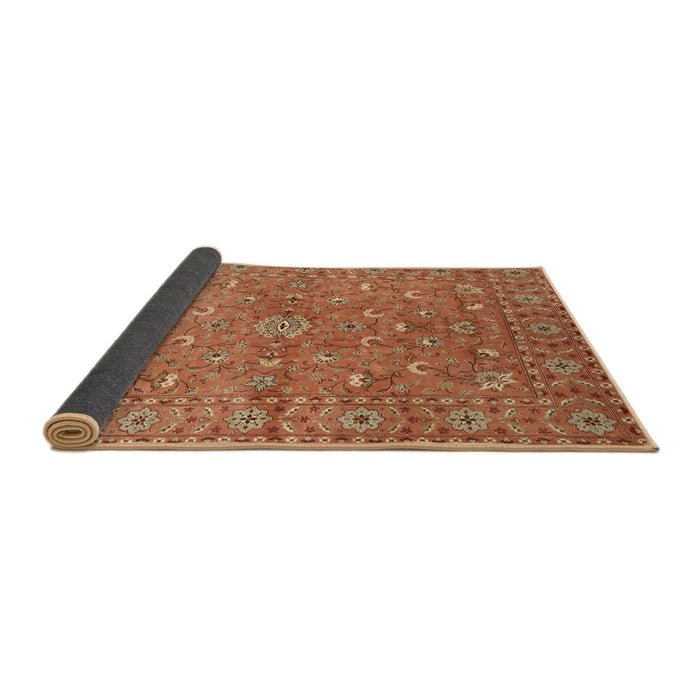 Sideview of Traditional Red Persian Rug, tr1496