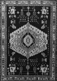 Persian Gray Traditional Rug, tr1497gry