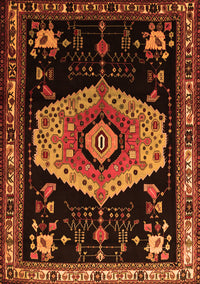 Persian Orange Traditional Rug, tr1497org
