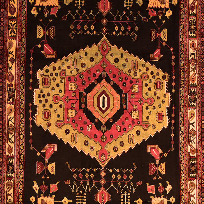 Persian Orange Traditional Rug, tr1497org