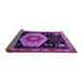 Sideview of Persian Purple Traditional Rug, tr1497pur