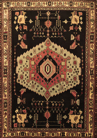 Persian Brown Traditional Rug, tr1497brn