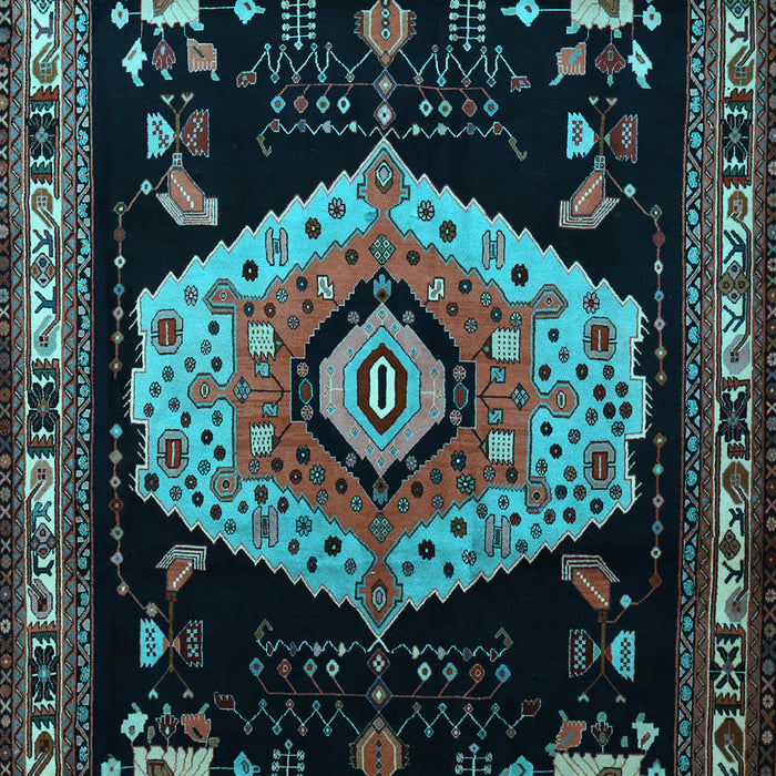 Persian Light Blue Traditional Rug, tr1497lblu