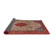 Sideview of Traditional Red Persian Rug, tr1499