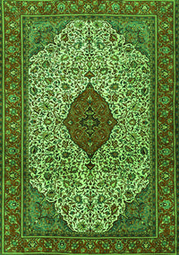 Persian Green Traditional Rug, tr1499grn